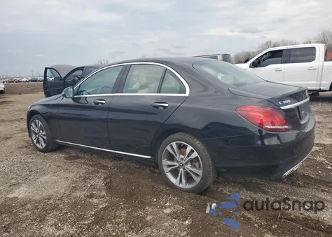 2021 Mercedes-Benz C 300 4Matic из США, поврежденный, VIN W1KWF8EB3MR626439